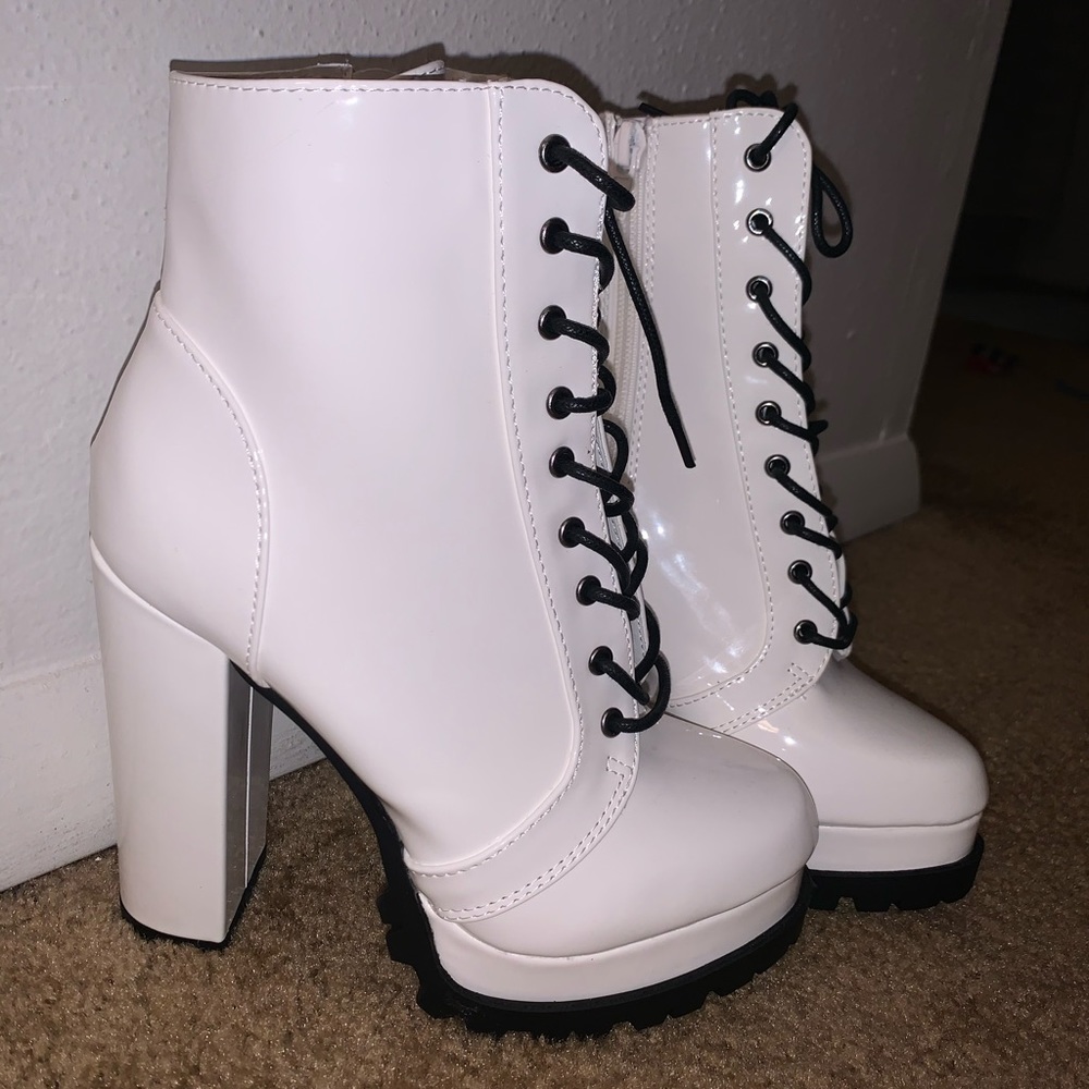 White boots